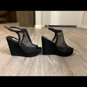 Steve Madden Mesh Wedges